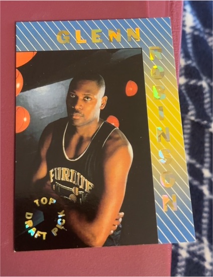 1994 Oddball Glenn Robinson Top Draft Pick — front