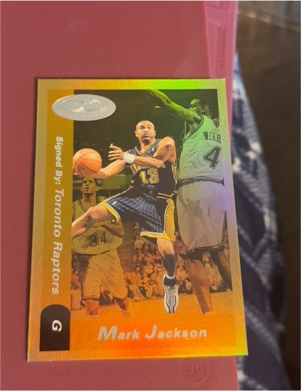 2000 NBA Hoops Mark Jackson Toronto Raptors #G — front