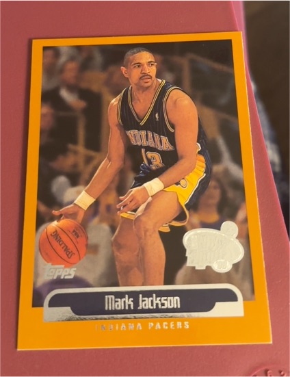 1999 Topps NBA Tipoff #26 Mark Jackson — front