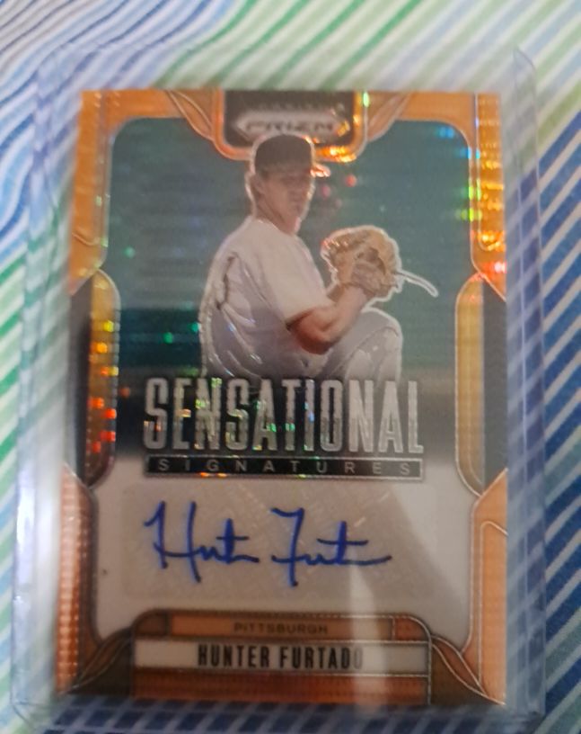 2025 Panini Prizm #SS-HF Hunter Furtado Sensational Signatures — front