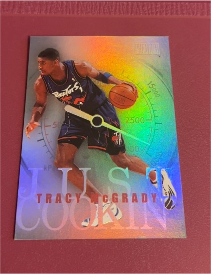 1998-99 Skybox Premium #6 JC Tracy McGrady Just Cookin' — front
