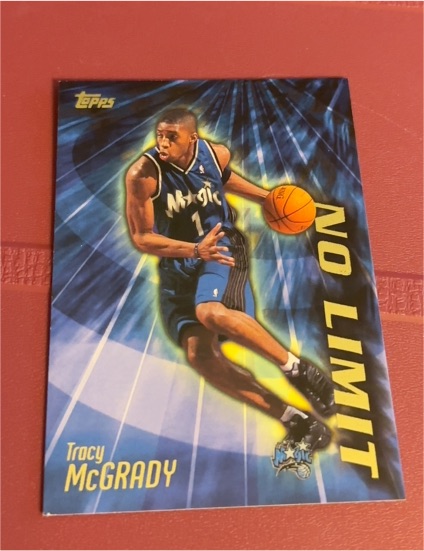 2000-01 Topps No Limit #NL4 Tracy McGrady — front