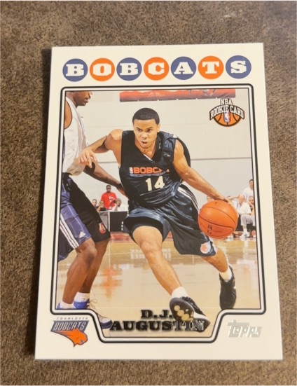 2008-09 Topps #204 D.J. Augustin — front
