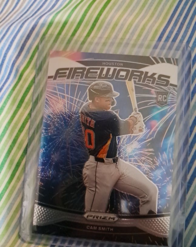2025 Panini Prizm Fireworks #13 Cam Smith — front