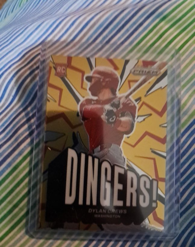 2025 Panini Prizm Dingers #12 Dylan Crews — front