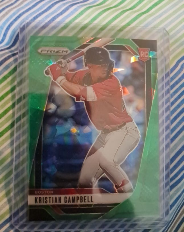 2025 Panini Prizm #RC Kristian Campbell — front