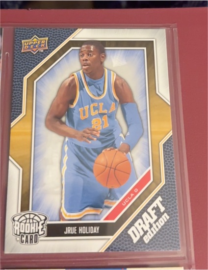 2009-10 Upper Deck Draft Edition #55 Jrue Holiday — front