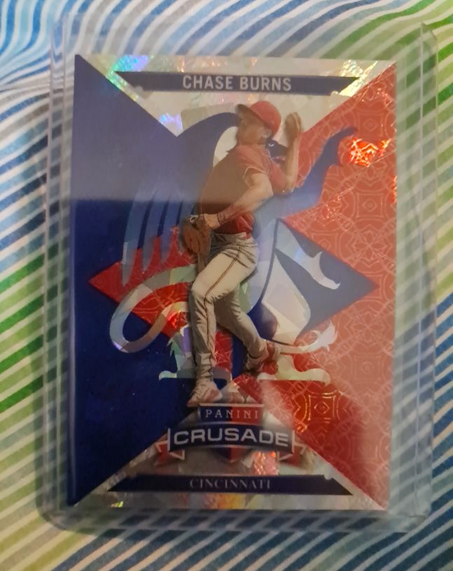 2025 Panini Crusade #65 Chase Burns — front
