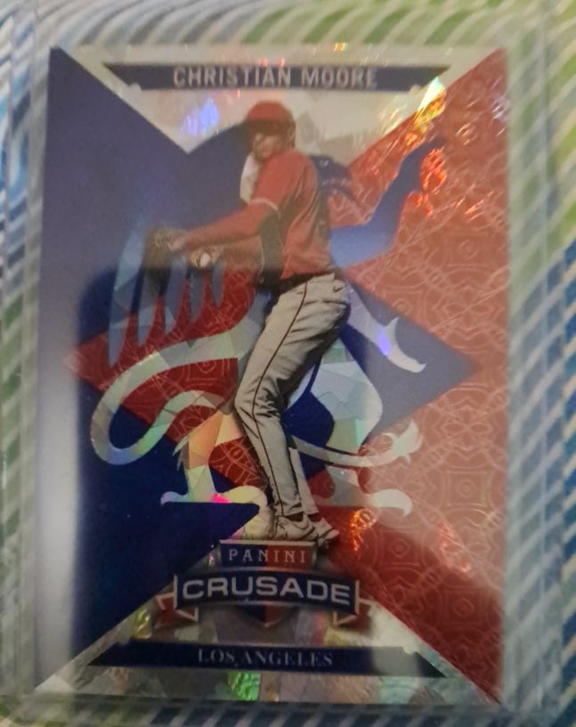 2025 Panini Crusade #23 Christian Moore — front