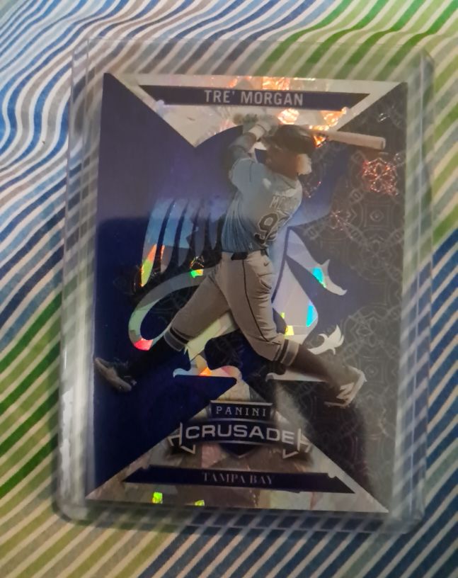 2025 Panini Crusade #81 Tre' Morgan — front
