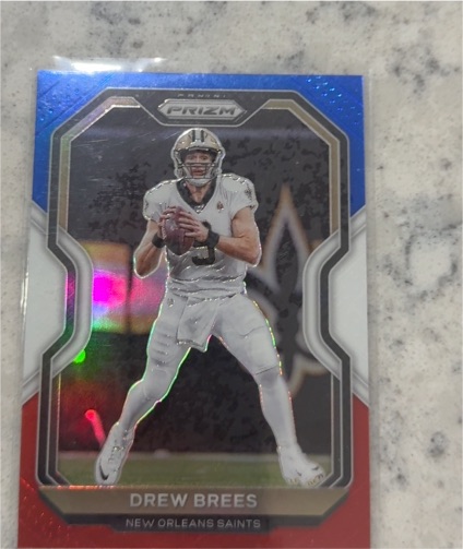 2020 Panini Prizm #243 Drew Brees — front