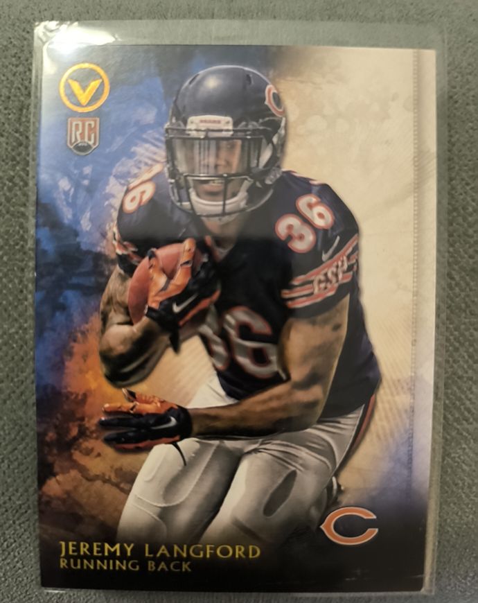 2015 Topps Valor #101 Jeremy Langford RC — front