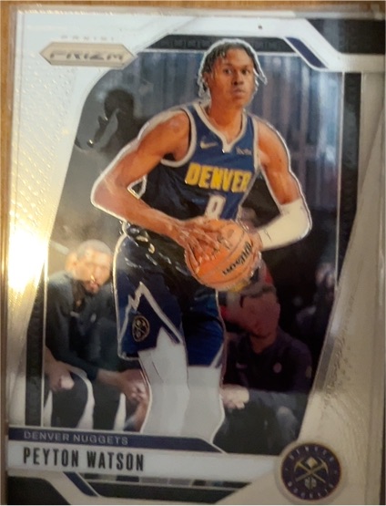 2024-25 Panini Prizm #133 Peyton Watson — front