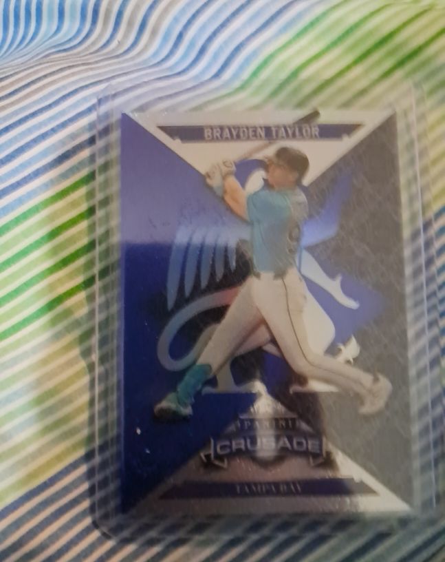 2025 Panini Crusade #18 Brayden Taylor — front