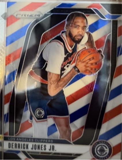 2024-25 Panini Prizm #34 Derrick Jones Jr. — front