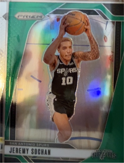 2024-25 Panini Prizm #23 Jeremy Sochan — front