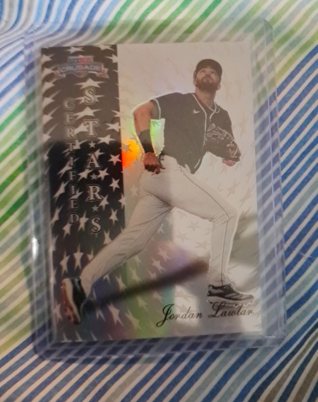 2025 Panini Crusade Certified Stars #25 Jordan Lawlar — front