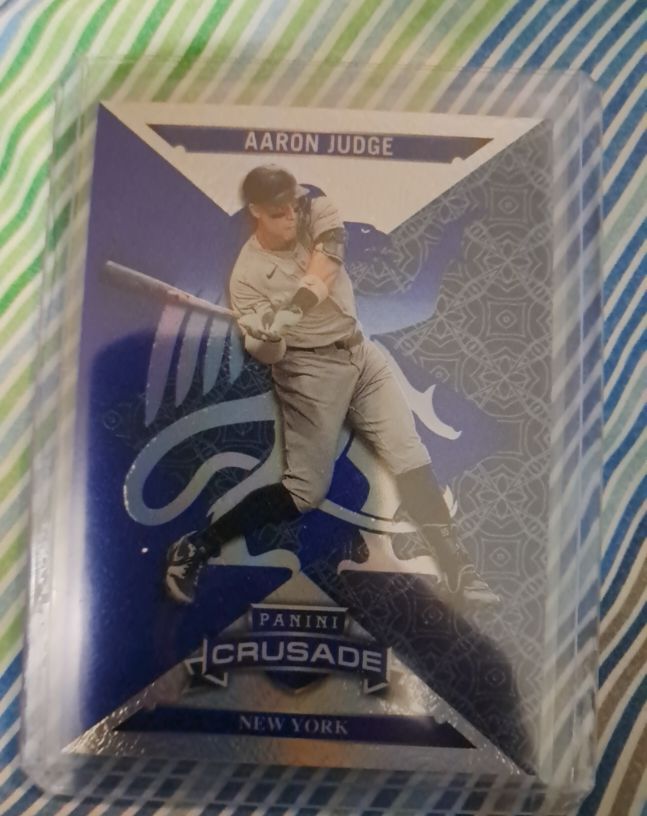 2025 Panini Crusade #38 Aaron Judge — front