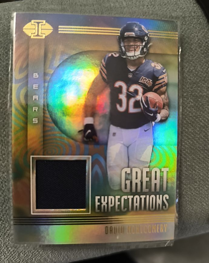 2019 Panini Illusions #GE-DMO David Montgomery Great Expectations — front