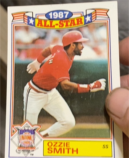 1988 Topps #16 Ozzie Smith — front