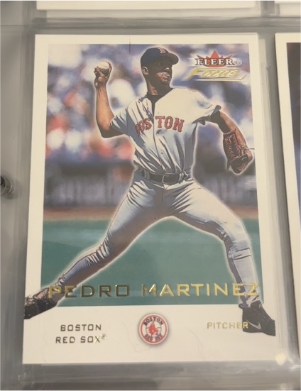 2001 Fleer Focus #33 Pedro Martinez — front