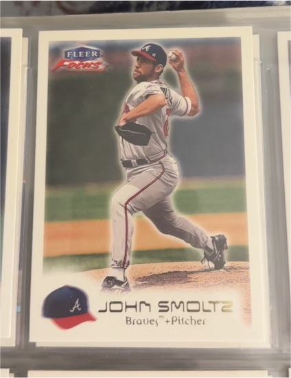 2000 Fleer Focus #37 John Smoltz — front