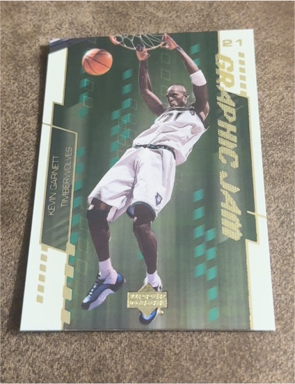 2000-01 Upper Deck Graphic Jam #G2 Kevin Garnett — front
