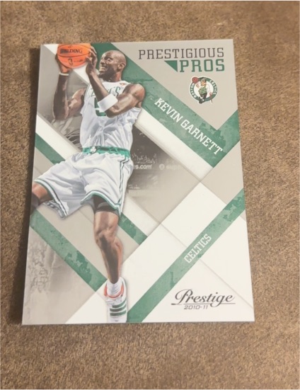 2010-11 Prestige #3 Kevin Garnett Prestigious Pros — front