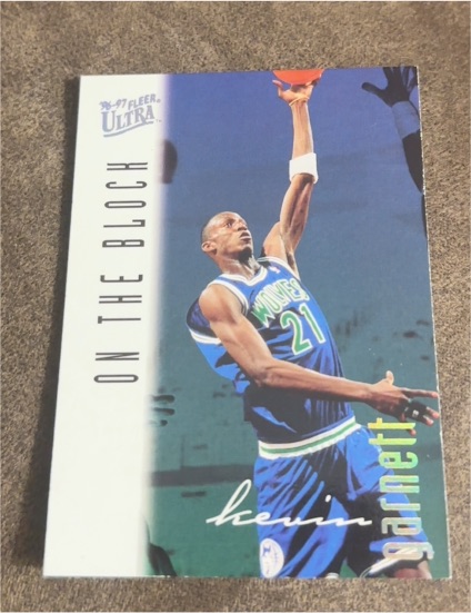 1996-97 Fleer Ultra #212 Kevin Garnett — front