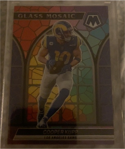 2023 Panini Mosaic Orange Reactive /199 Cooper Kupp — front