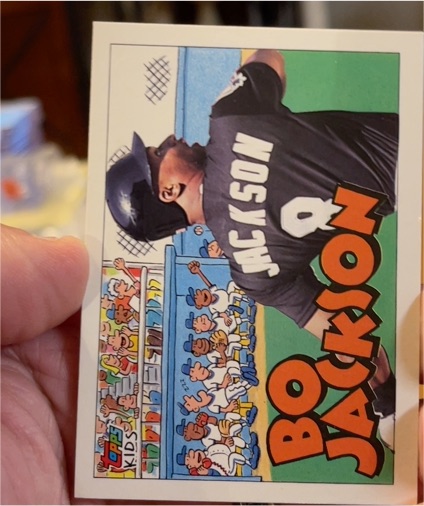 1992 Topps Kids #103 Bo Jackson — front