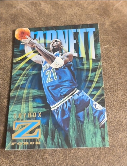 1996-97 Skybox Z-Force #52 Kevin Garnett — front