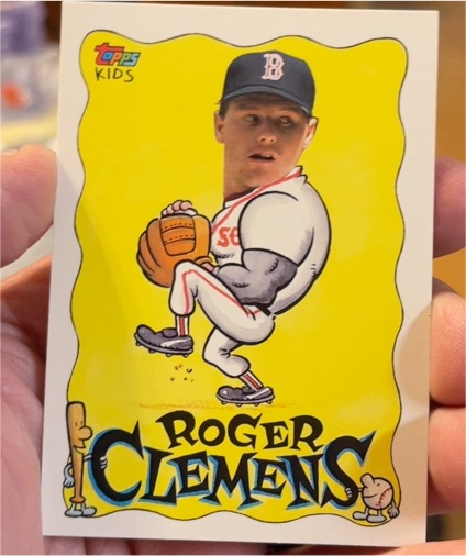 1992 Topps Kids #67 Roger Clemens — front