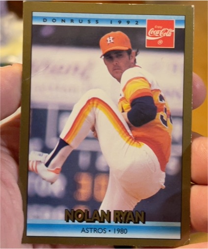 1992 Donruss Coca-Cola #14 Nolan Ryan — front
