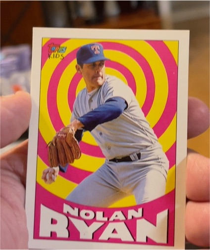 1992 Topps Kids #127 Nolan Ryan — front