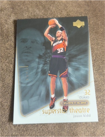 2000-01 Upper Deck Ovation #S3 Jason Kidd Superstar Theatre — front