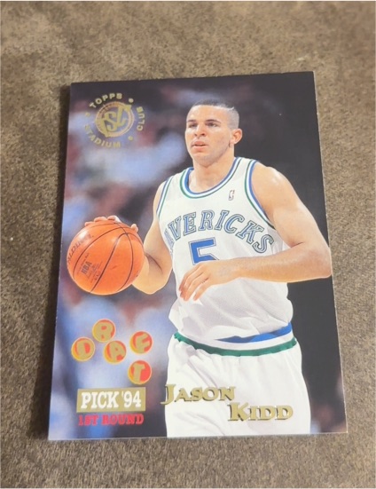 1994-95 Topps Stadium Club #190 Jason Kidd — front
