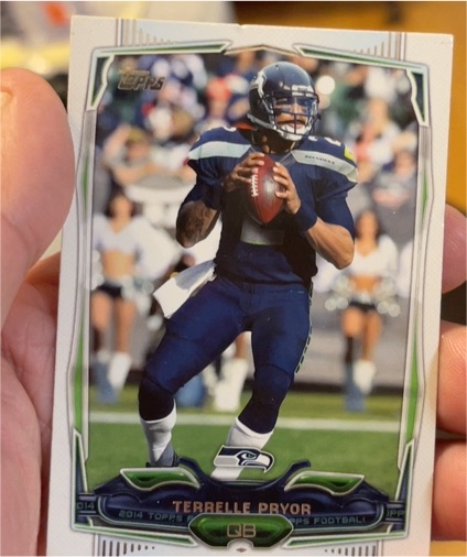 2014 Topps #250 Terrelle Pryor — front
