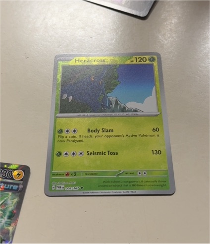 2024 Pokemon #008 Heracross — front