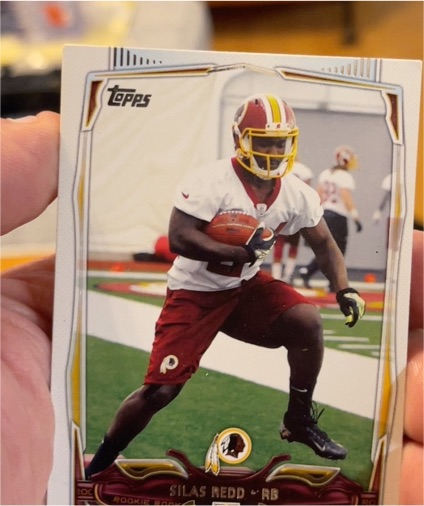 2014 Topps #351 Silas Redd RC — front