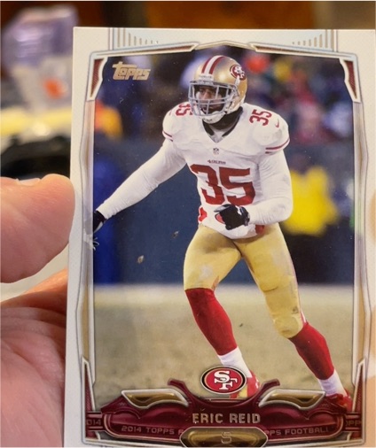 2014 Topps #254 Eric Reid — front