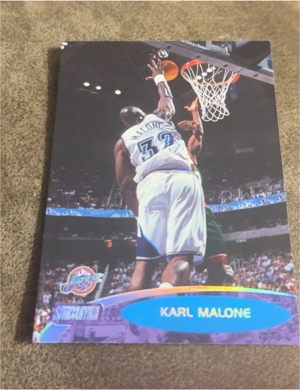 2000-01 Topps Stadium Club #32 Karl Malone — front