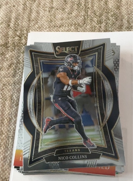 2024 Panini Select Football #86 Nico Collins — front