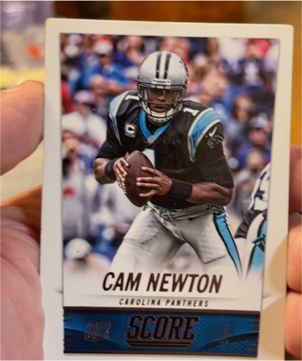 2014 Panini Score #30 Cam Newton — front