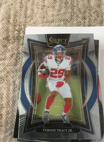 2024 Panini Select #61 Tyrone Tracy Jr. — front