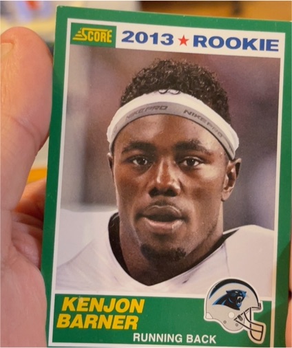 2013 Score #385 Kenjon Barner — front