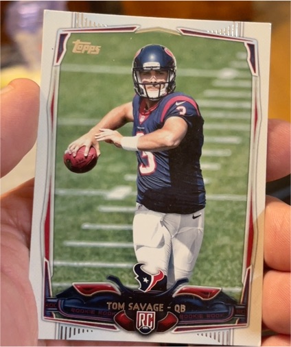 2014 Topps #347 Tom Savage — front