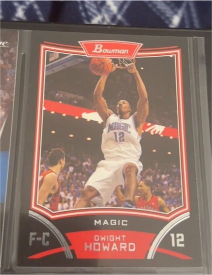 2008 Bowman #12 Dwight Howard — front