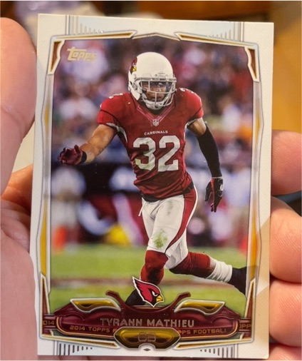 2014 Topps #41 Tyrann Mathieu — front