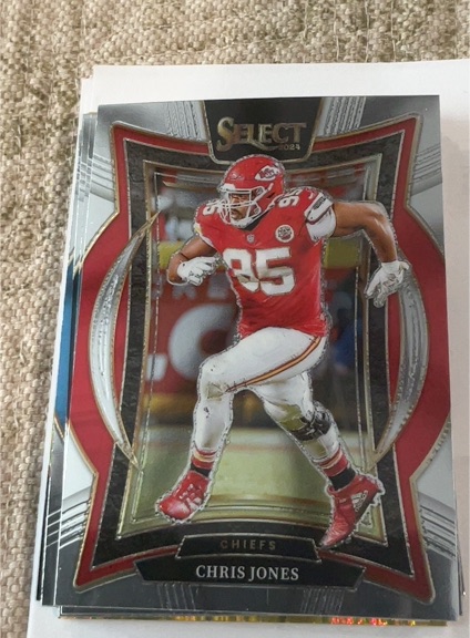 2024 Panini Select #19 Chris Jones — front